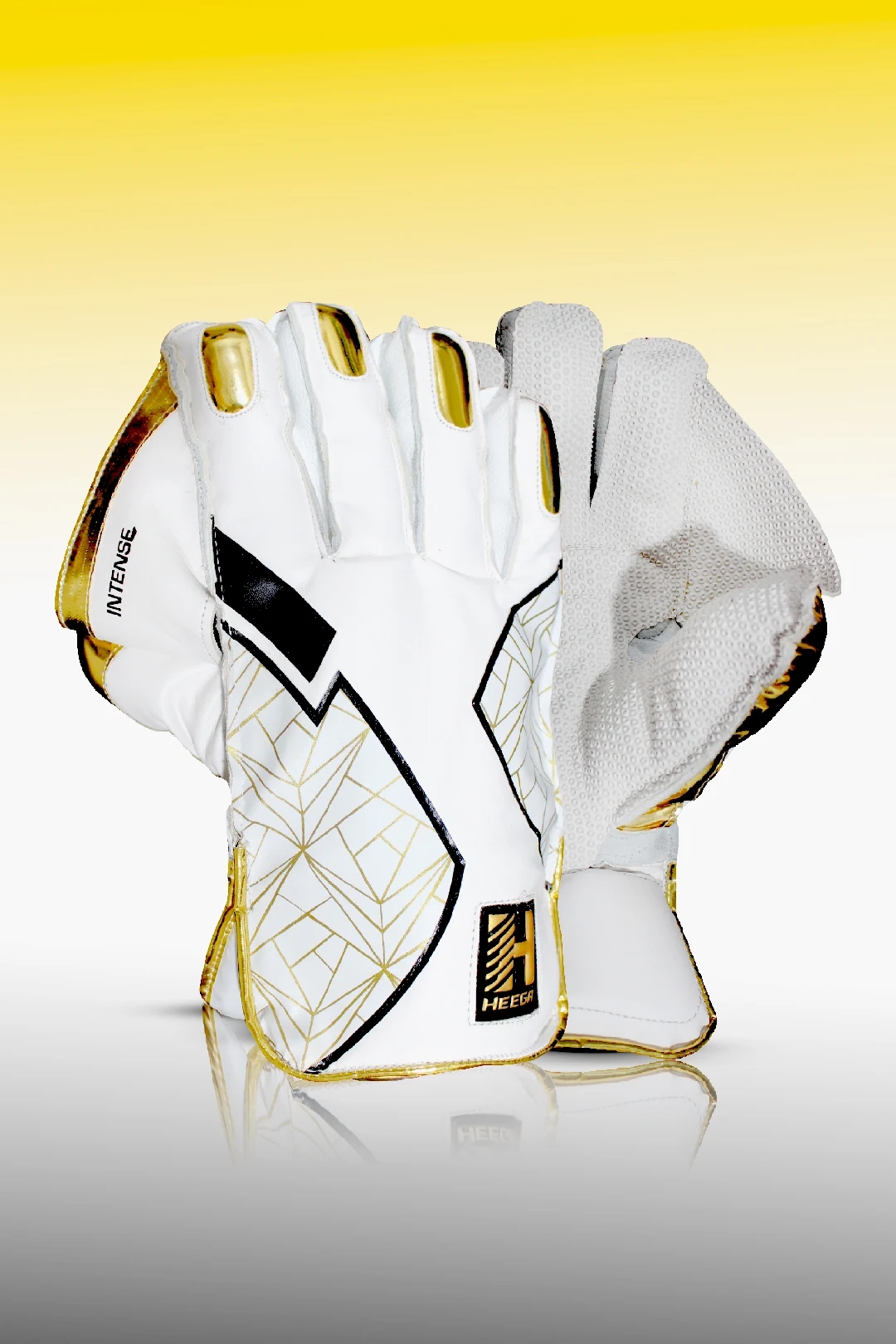 Intense PU Leather Cricket Wicket Keeping Gloves (Men's) 