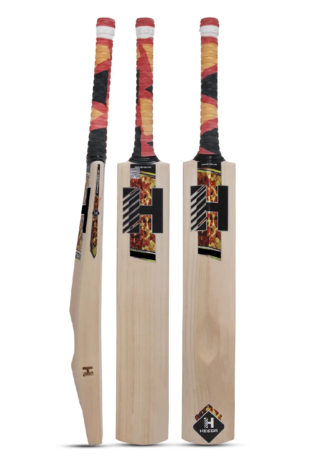 Heega Kashmir Willow Camel-Shaped Cricket Bat