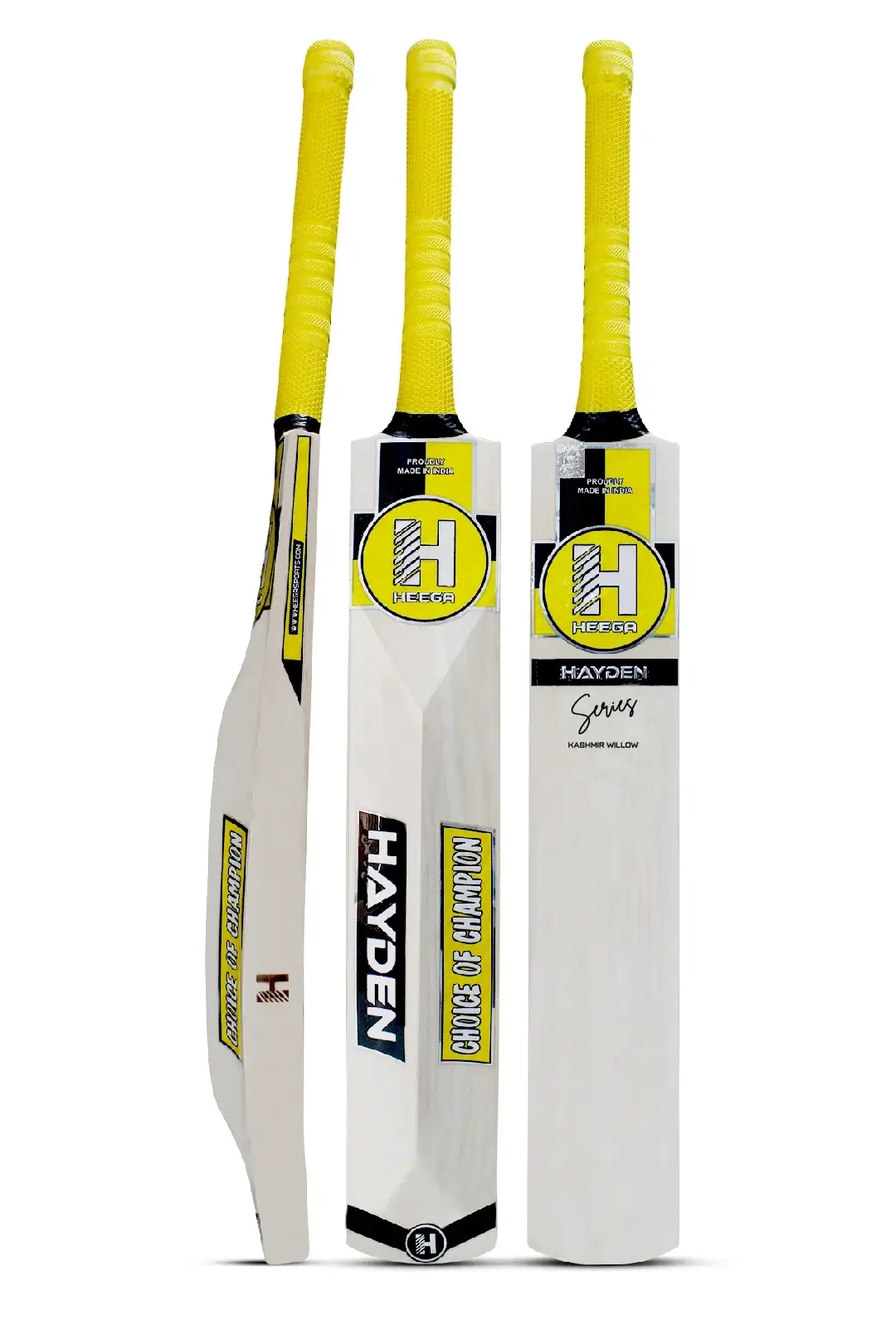 Heega Hayden Series Maximal Profile Kashmir Willow Cricket Bat