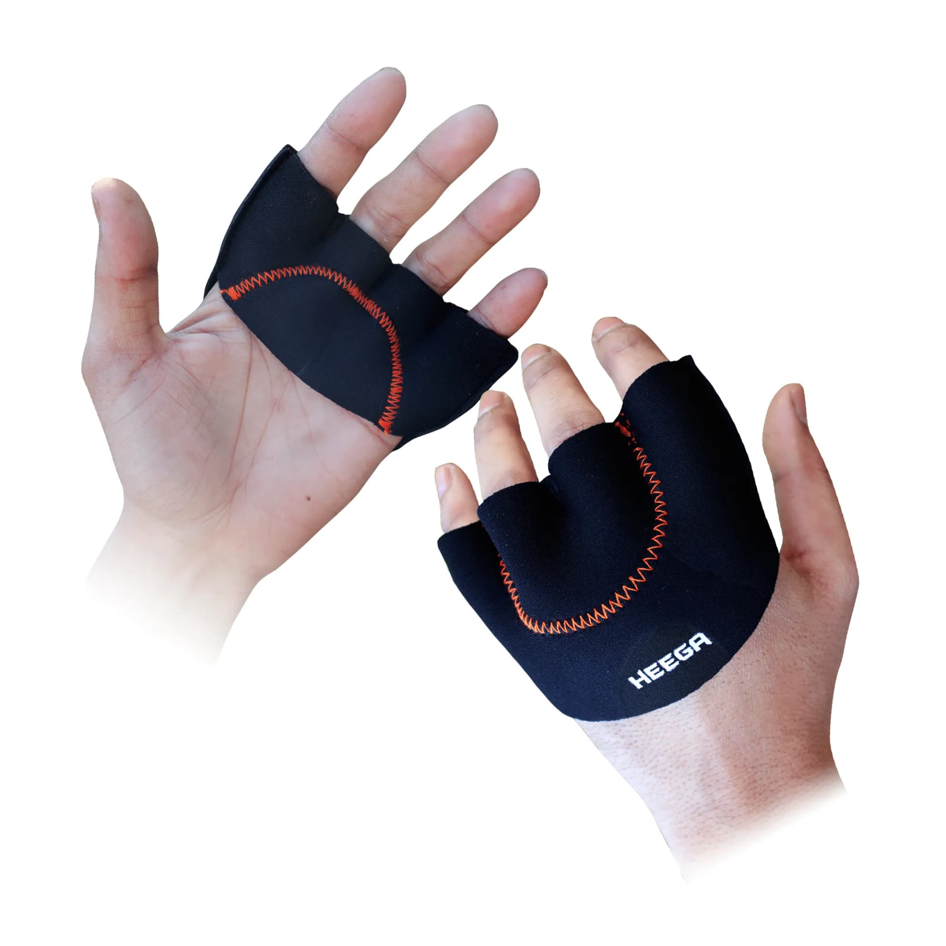 Heega Finger Cut Cricket Catching Gloves | Durable Neoprene Padded - Pack of 1