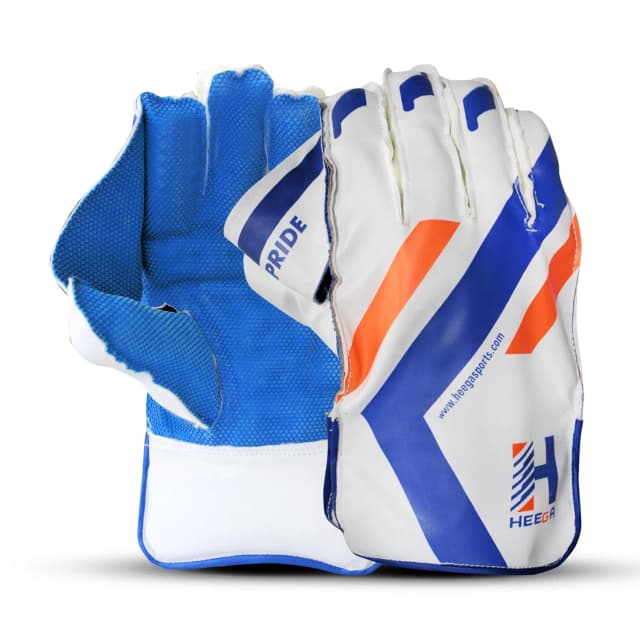 Heega Pride Men'S Synthetic Leather Cricket Wicket Keeping Gloves Men's