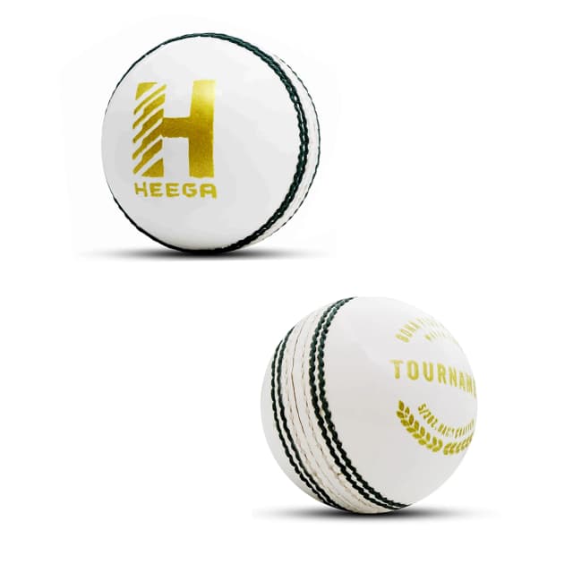 Heega™ White Tournament Leather Ball
