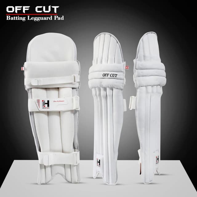 Heega Choice Of Champion™ Off Cut PU Material Cricket Batting Legguard