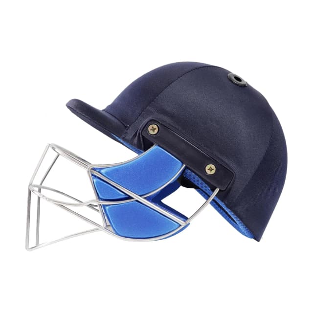 Heega Professional Cricket Helmet Men (Navy Blue)