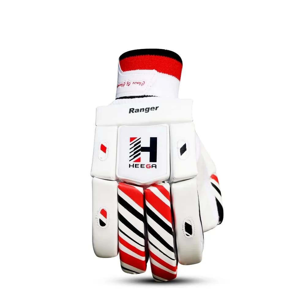 Heega ™ Ranger Genuine Leather Cricket Batting Gloves