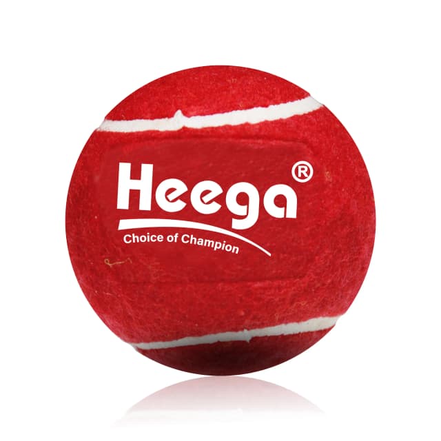 Heega Cricket Tennis Ball - Red