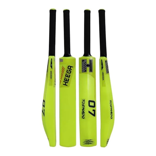 Heega Tornado 07 Heavy Duty Plastic Tennis Cricket Bat (6)