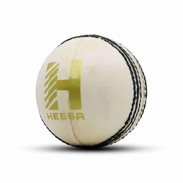 HEEGA Super Club Natural White 4 pic Leather Ball (Pack of 2)