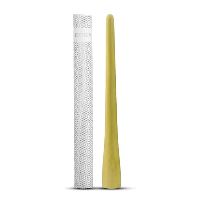 Heega Cricket Bat Rubber Grips Set with 1 Wooden Cricket Bat Cone (2)