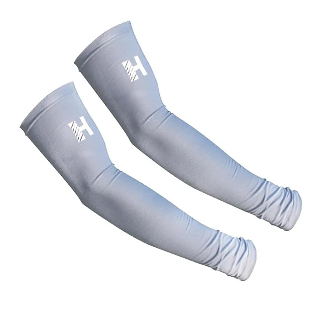 Heega Unisex Arm Compression Sleeves for Outdoor & Indoor, Dust and Sun Protection Sleeves for Men & Women, Arm Sleeves for Bike Riding, Cricket, Running & Basketball
