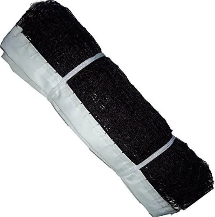 Heega Volleyball Net | Nylon Standard Size for Sports Training Practice and Fun (Black, Large) (Pack of 1)