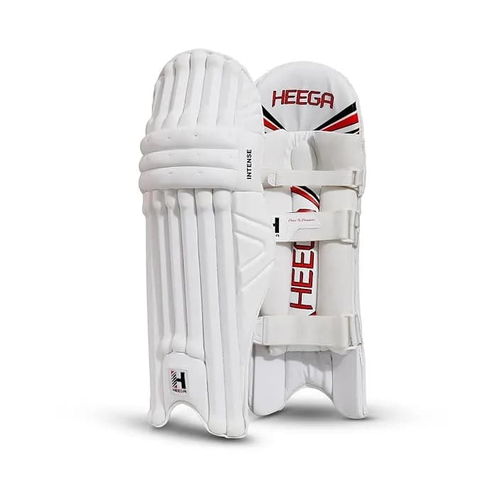 Heega Choice Of Champion Intense White High Density Plastazote Foam Face Batting Pads (Right Hand)