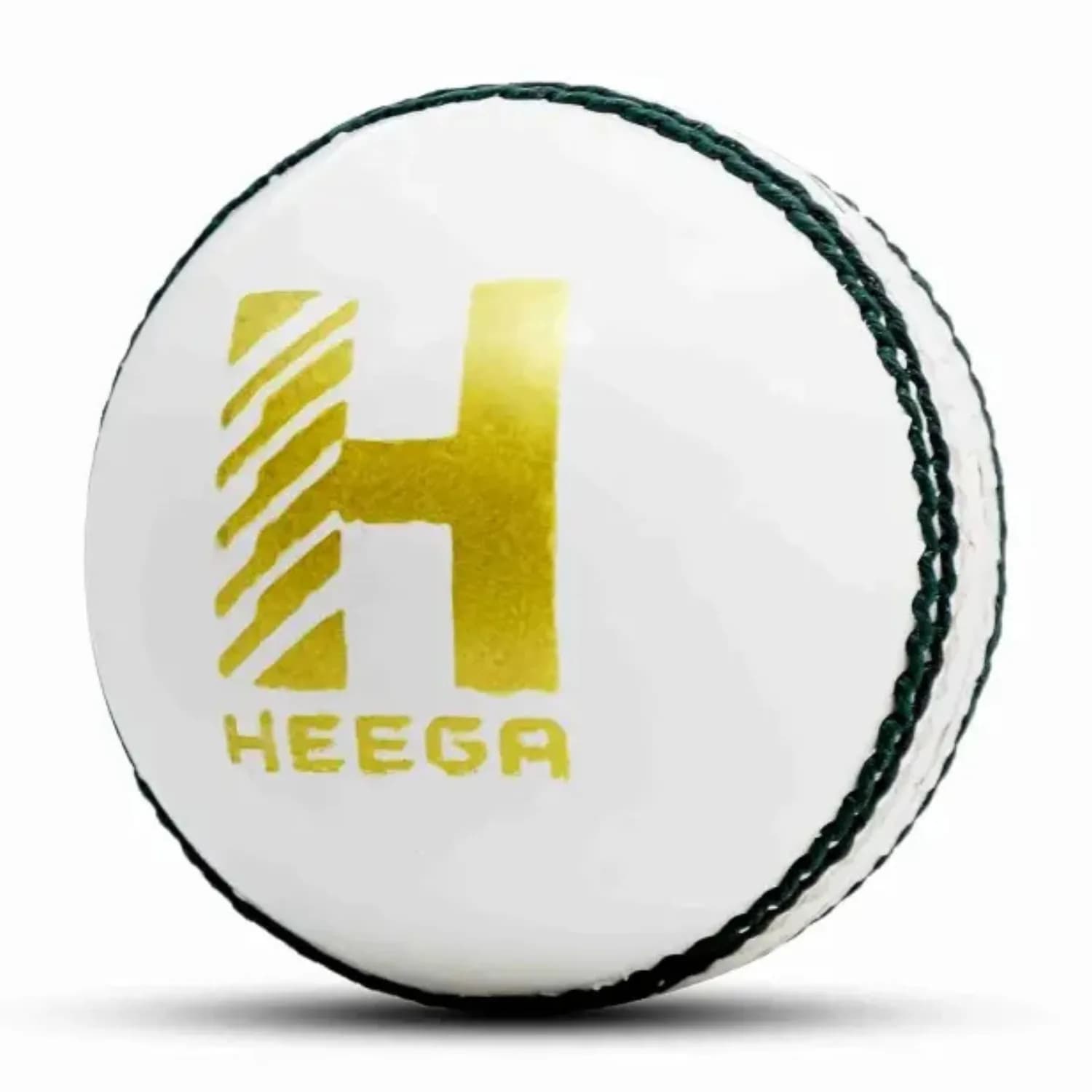 Heega Stallion Premium Quality Conventional Cricket Leather Ball White
