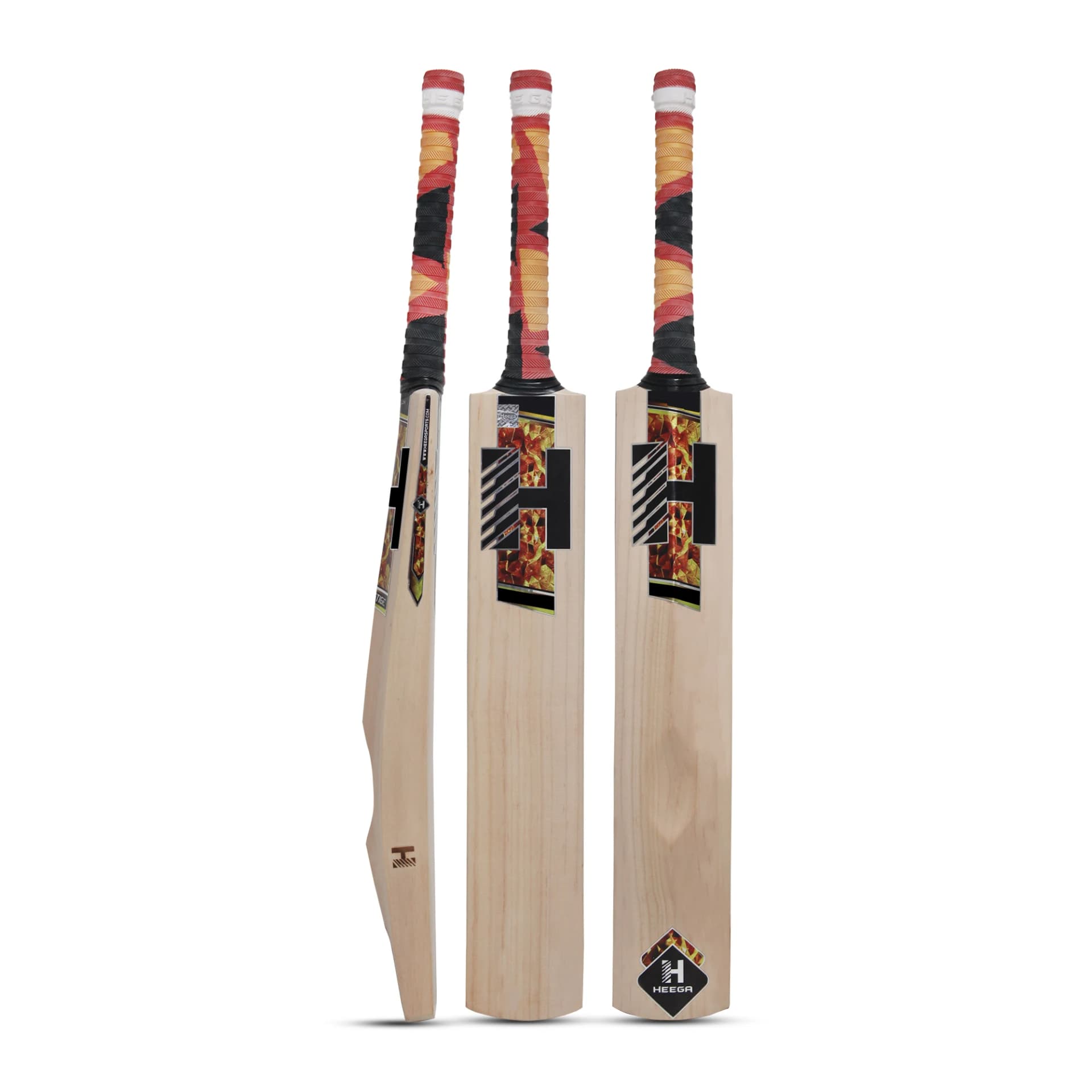 Heega Kashmir Willow Camel-Shaped Cricket Bat