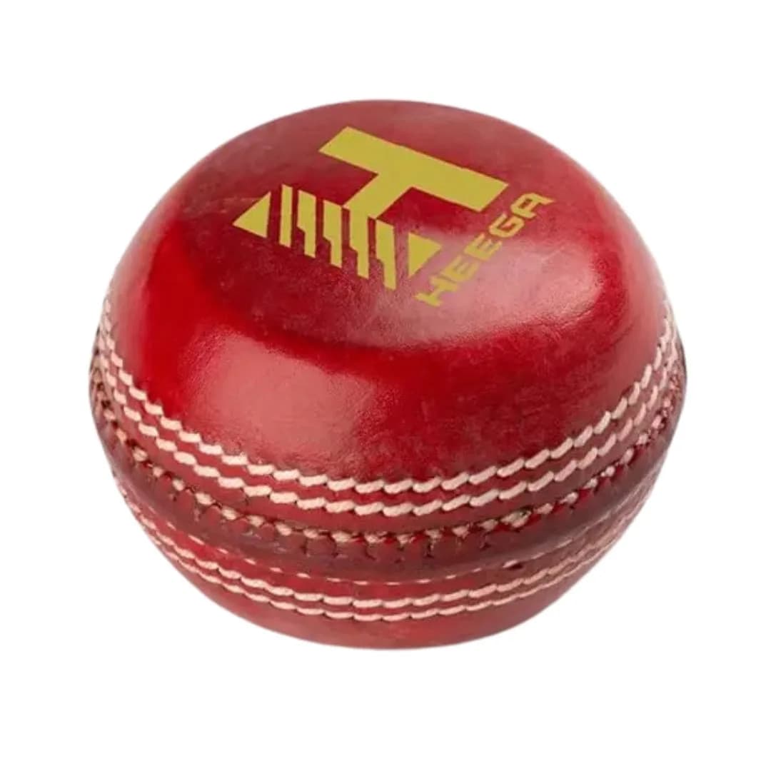 Heega Pace Cricket Coaching Red Seam Leather Cricket Ball - Seam Training