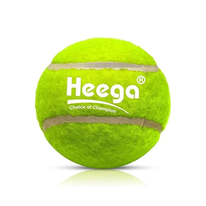 Heega Active Wool Felt Super Cricket Tennis Ball Green 