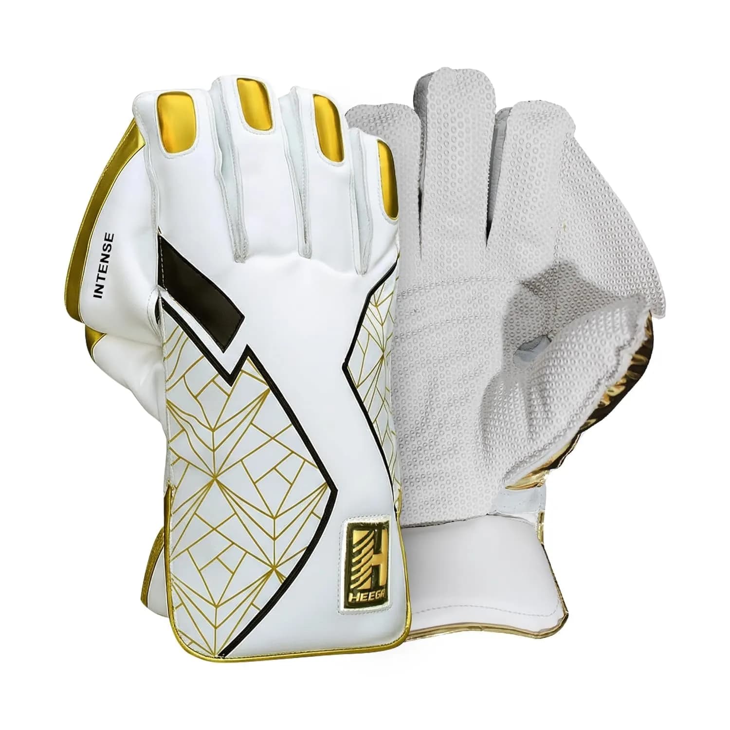 Intense PU Leather Cricket Wicket Keeping Gloves (Men's)