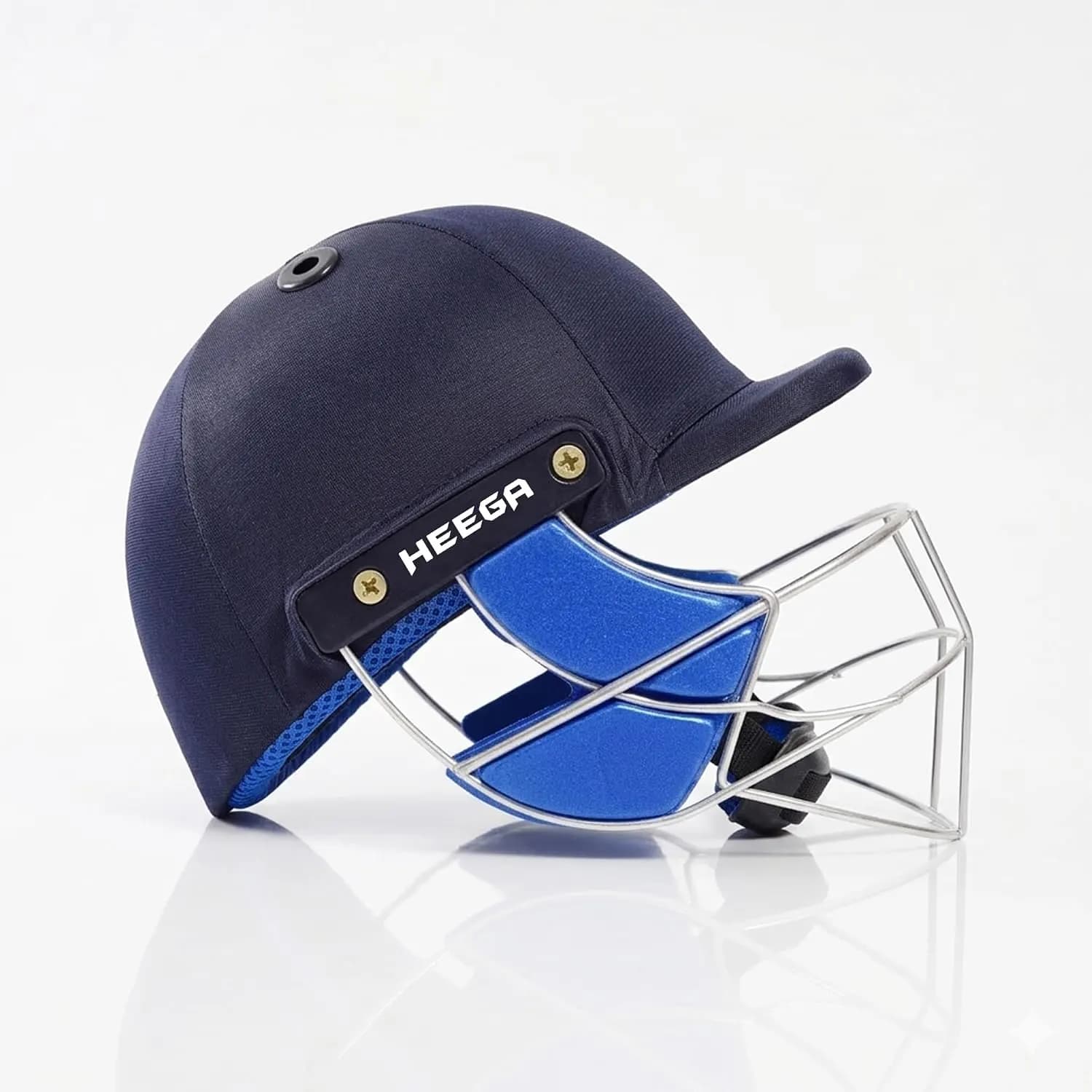 Heega Professional Cricket Helmet Men (Navy Blue)