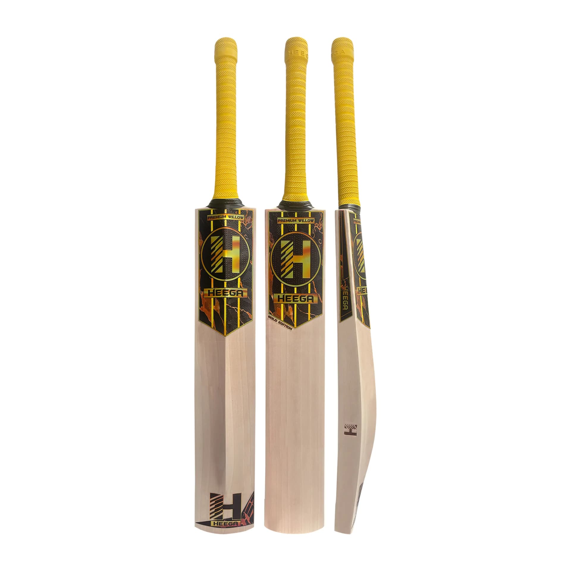 Heega Gold Edition English Willow Cricket Bat