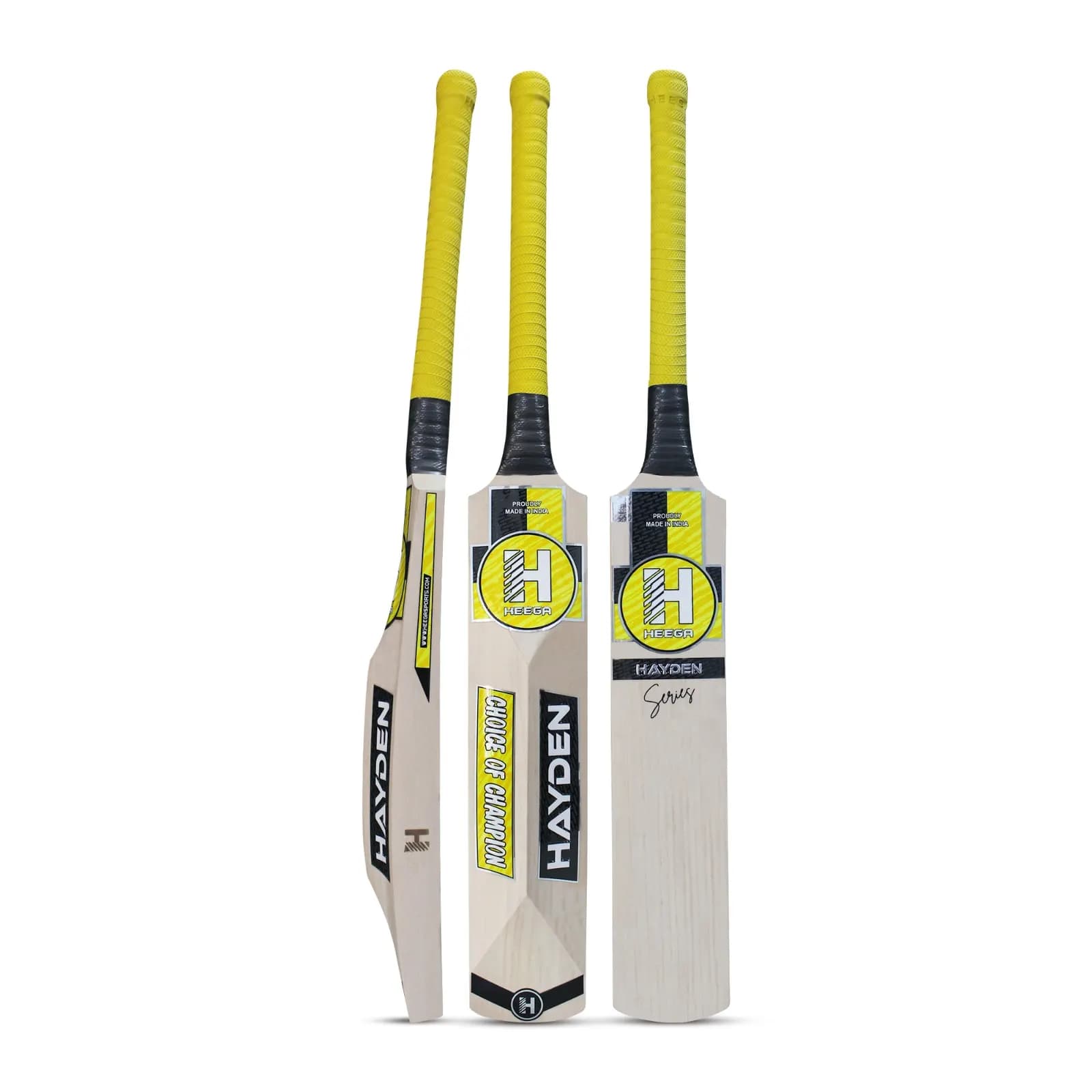 Heega Extended Spine Technology Mongoose Type Kashmir Willow Cricket Bat (Pre-Knocked)