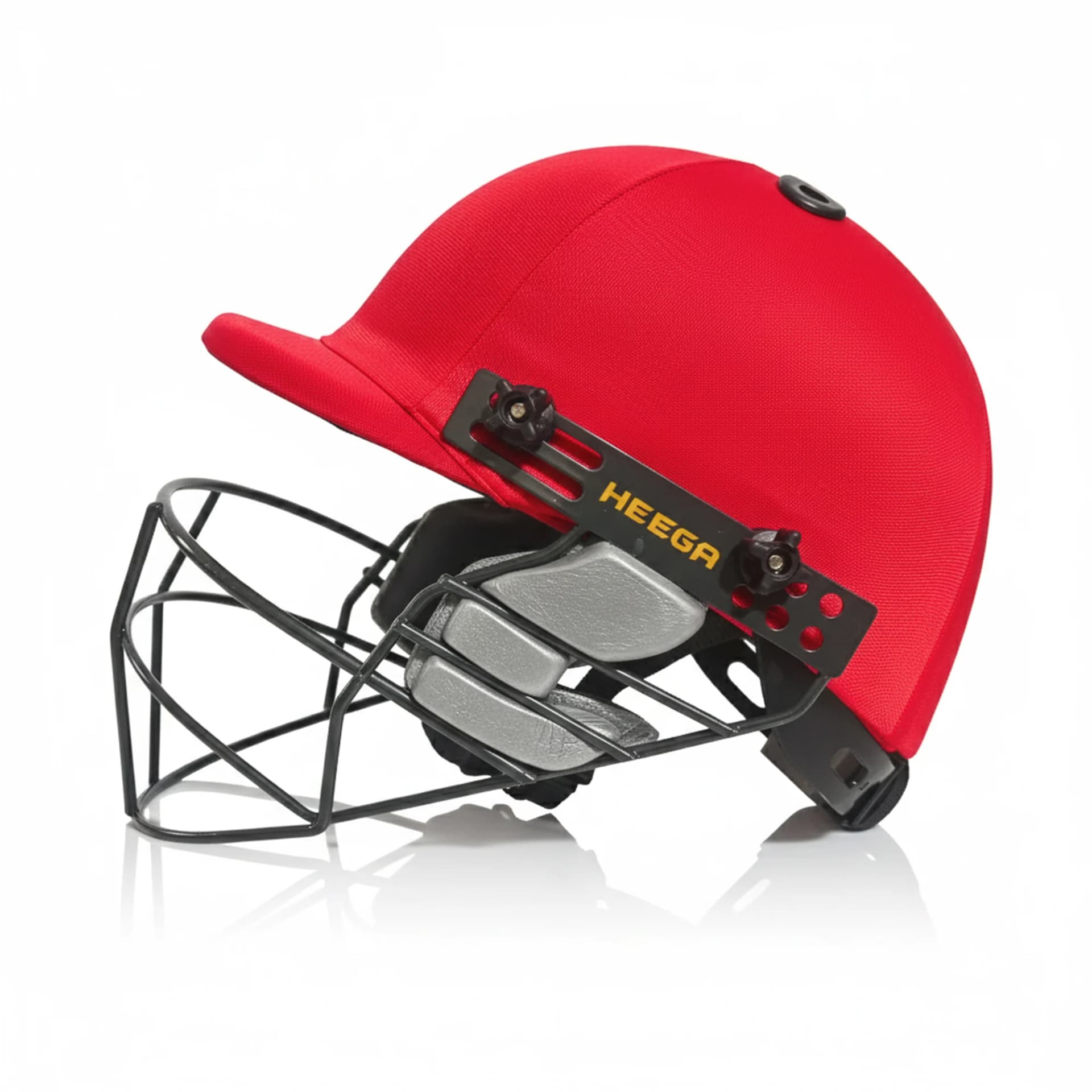 Heega Gold Cricket Helmet Men Size