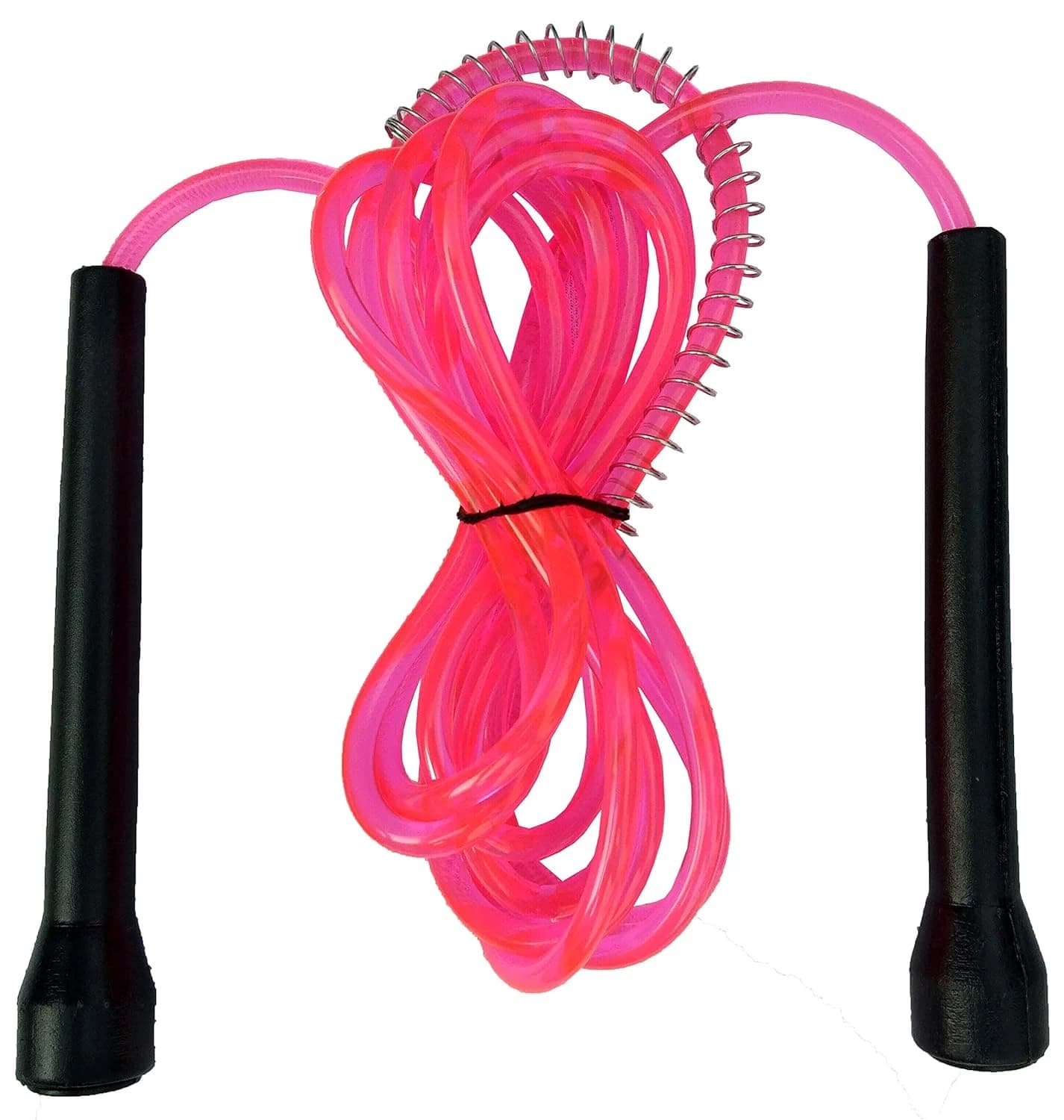 Heega Skipping Rope | Jumping Rope for Workout and Fitness Training for Men Women and Kids (Pink)