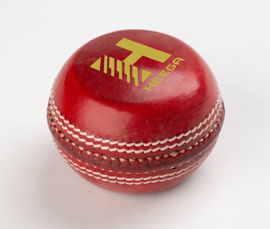 Pace Cricket Coaching Red Seam Leather Ball